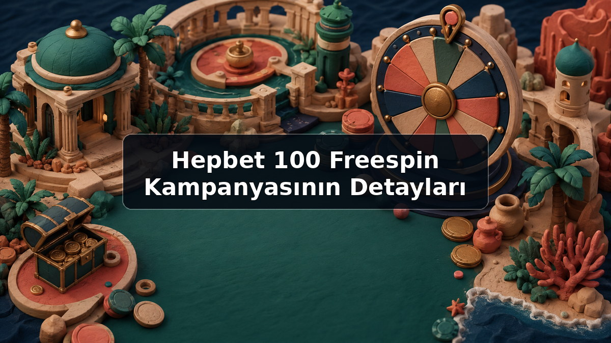 Hepbet 100 Freespin Kampanyasının Detayları hakkında açıklayıcı görsel