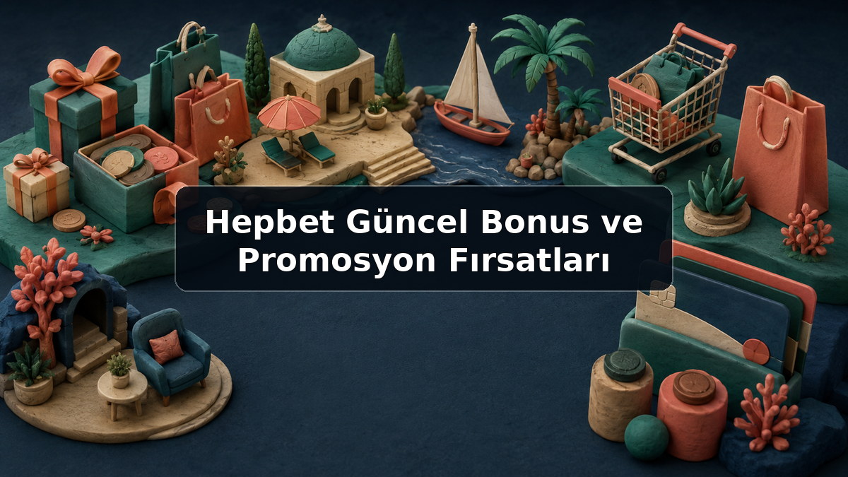 Hepbet Güncel Bonus ve Promosyon Fırsatları hakkında açıklayıcı görsel