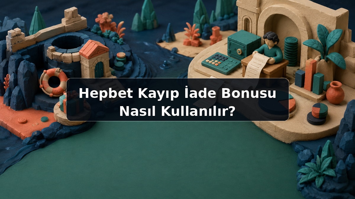 Hepbet Kayıp İade Bonusu Nasıl Kullanılır hakkında açıklayıcı görsel