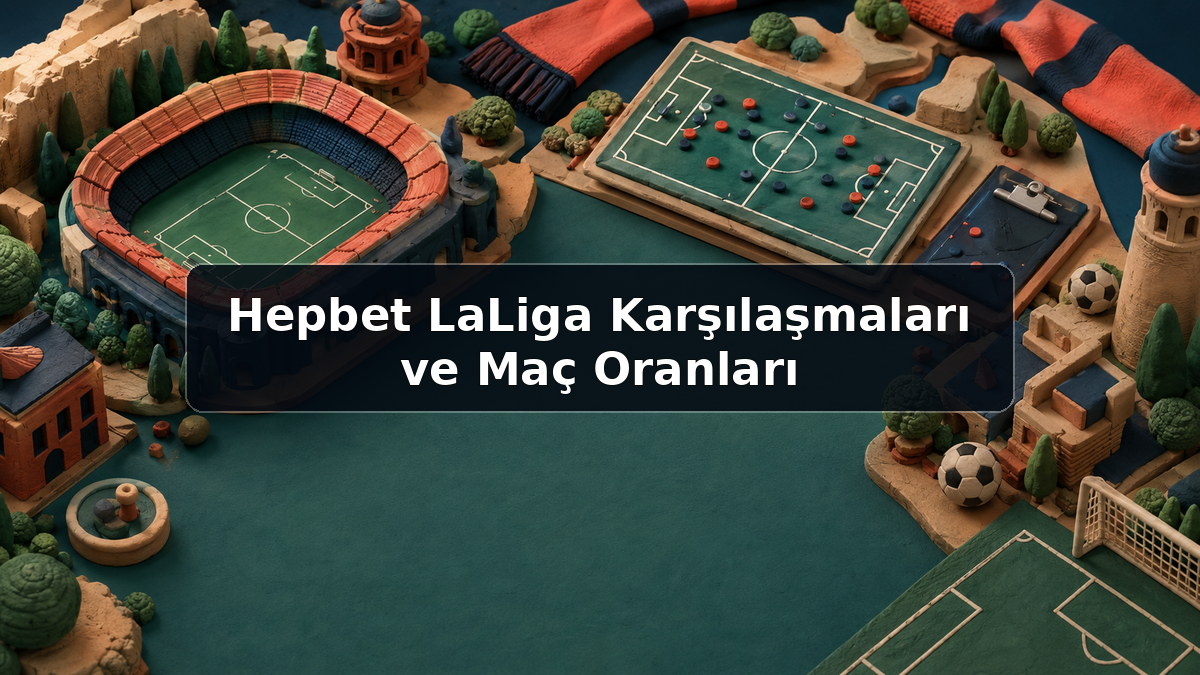 Hepbet LaLiga Karşılaşmaları ve Maç Oranları hakkında açıklayıcı görsel