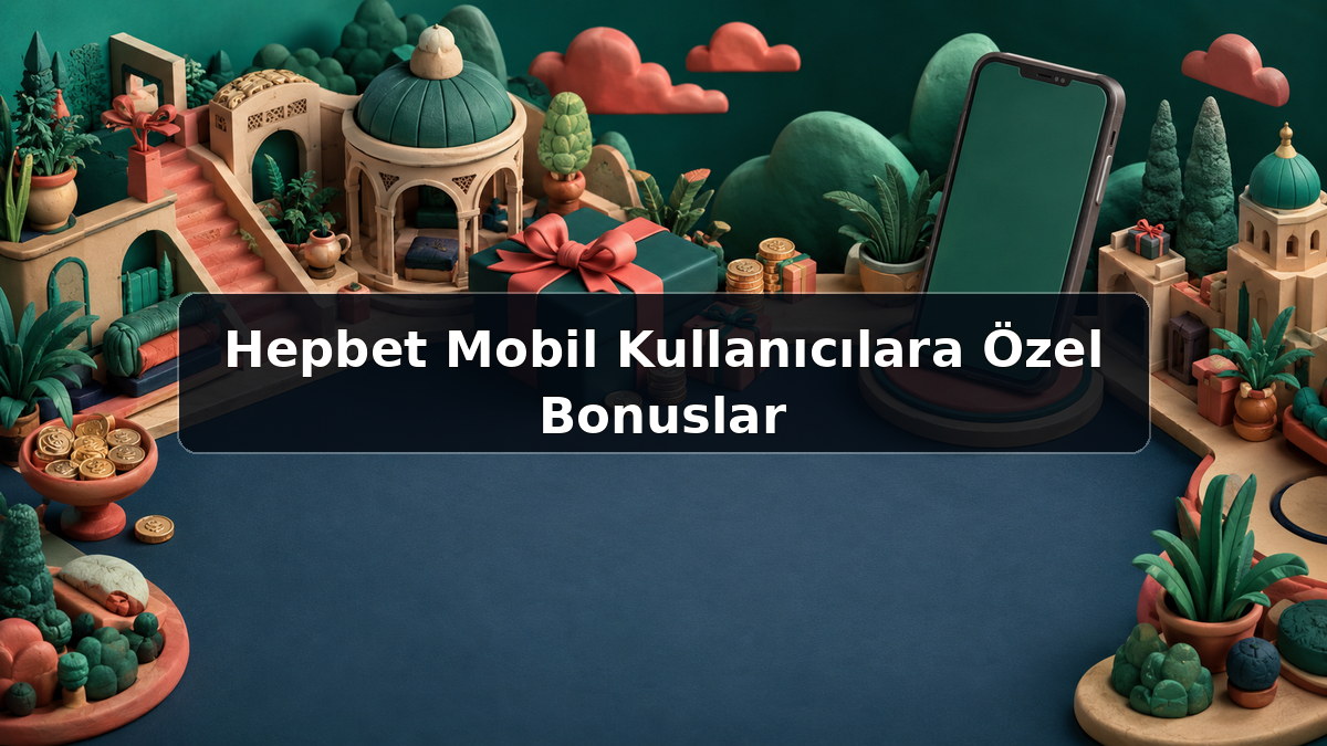 Hepbet Mobil Kullanıcılara Özel Bonuslar hakkında açıklayıcı görsel