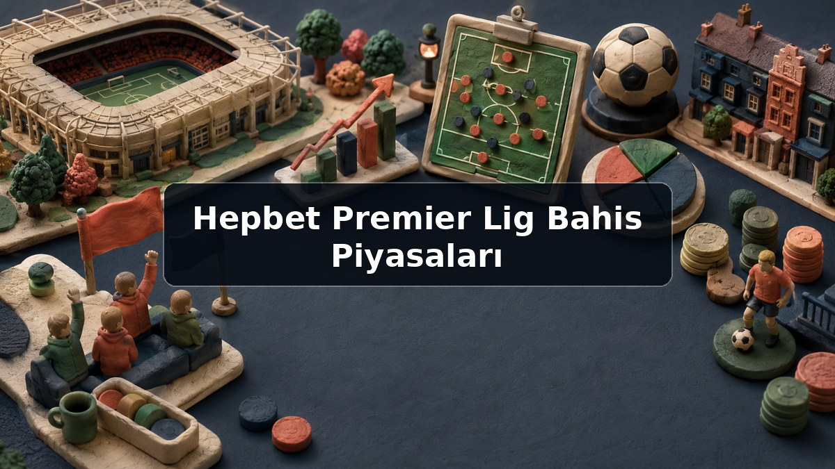 Hepbet Premier Lig Bahis Piyasaları hakkında açıklayıcı görsel