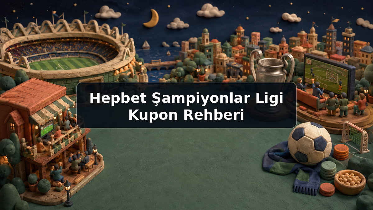 Hepbet Şampiyonlar Ligi Kupon Rehberi hakkında açıklayıcı görsel